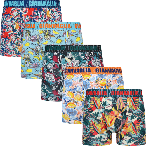 Gian Vaglia Boxers  •5-Pack Heren Katoen 5067